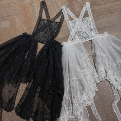 Susin Bone Colored Mass Apron(Reservation/2 Colours/Full Payment Without Shipping)